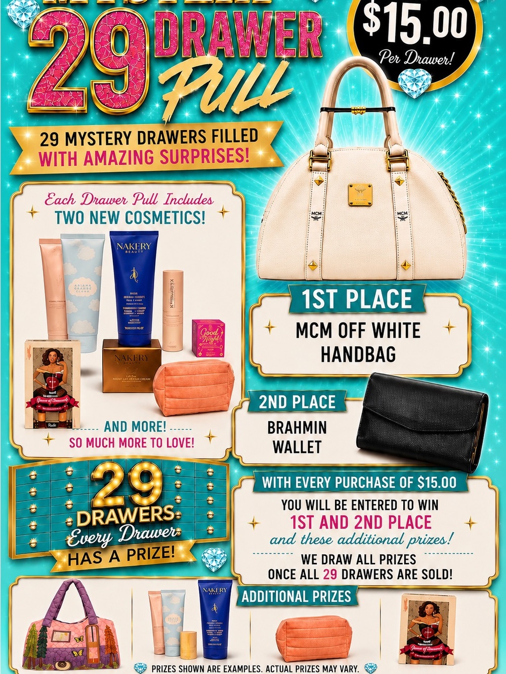 Mystery Pull Game Flyer